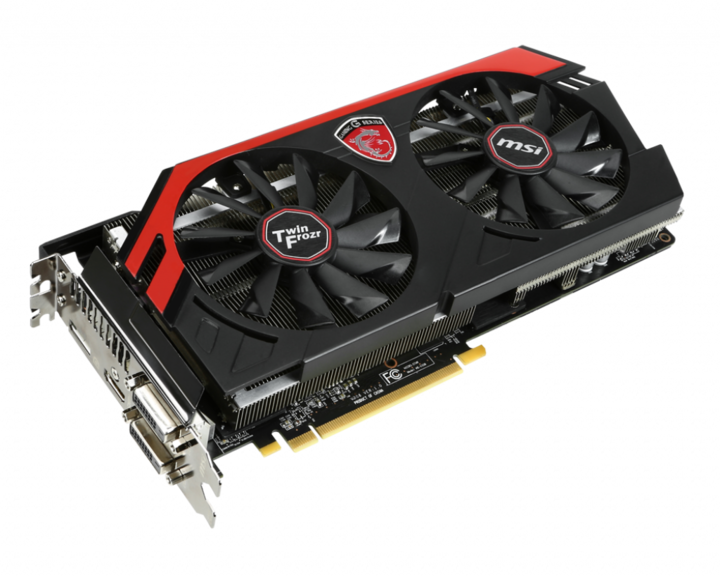Actual product image MSI Radeon R9 290X GAMING 4G (4 GB)