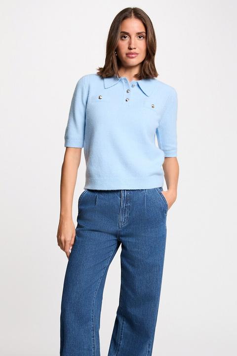 Produktbild Morgan Kurzärmeliger Polopullover (L)