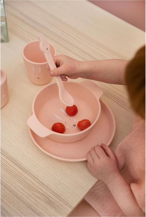 Actual product image Trixie Baby Silicone spoon - Mrs Rabbit, 2pcs.
