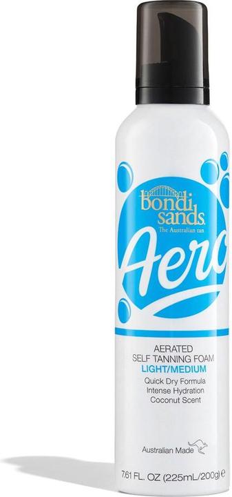Actual product image Bondi Sands AERO aerated self tanning foam #light/medium 225 ml (Self tanning foam, 225 ml)