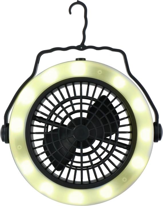 Grundig Campinglampe mit Ventilator
