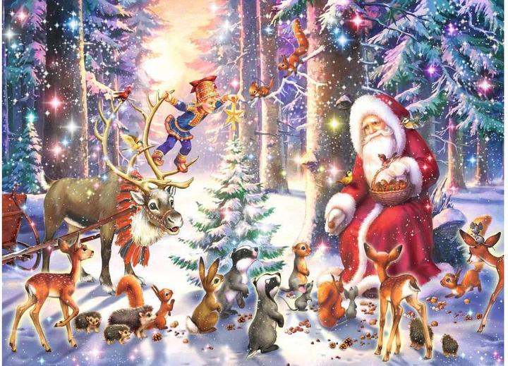 Immagine prodotto Ravensburger Natale nella foresta (100 pezzi)