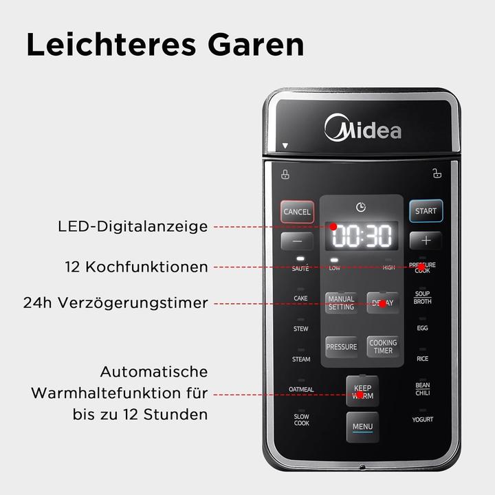 Produktbild Midea 9-in-1 Multikocher