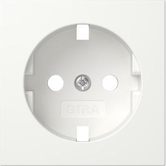 Gira, Zubehör Schalterprogramm, Abd.SCHUKO-Steckd.System 55 492003 Reinweiss