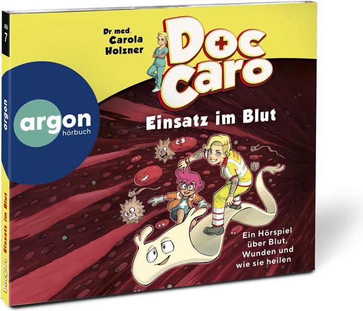 Productafbeelding Doc Caro - Einsatz im Blut (hoorspel over bloed, wonden, ) (Carola Holzner, Duits)
