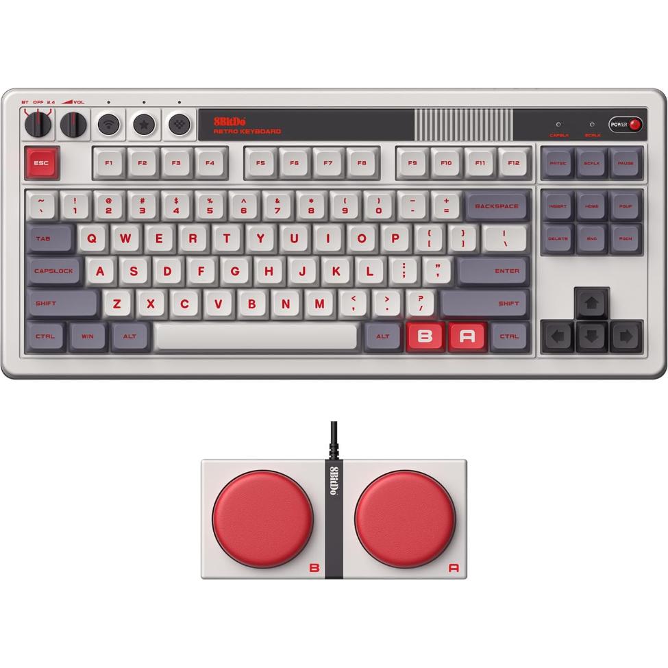 8bitdo Mechanical Keyboard - N Ed. ISO (QWERTZ) (Germania), Tastiera