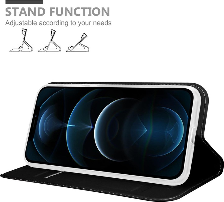 Actual product image Cadorabo Book Classy Style Cover (Apple iPhone 12 Pro Max)