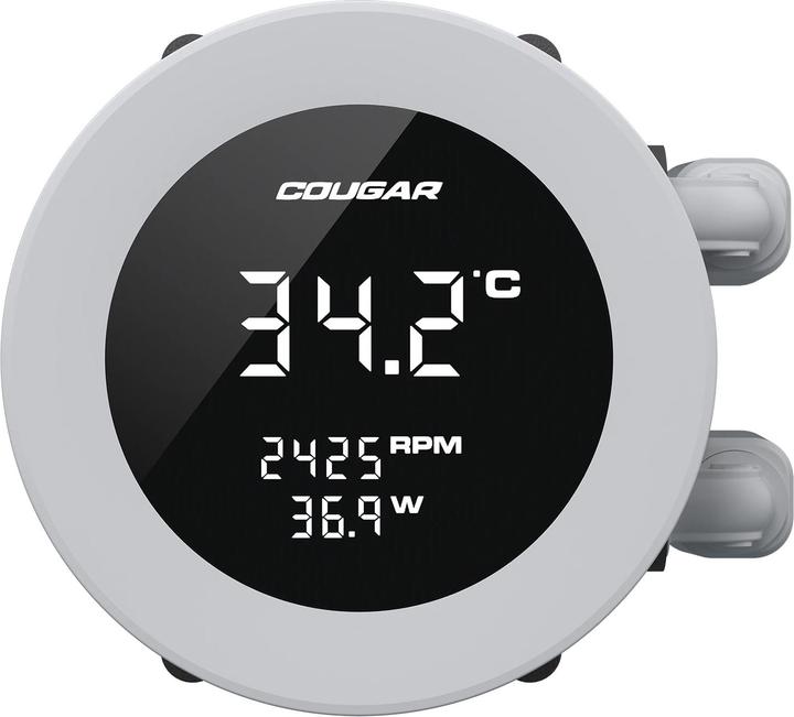 Produktbild Cougar CPU Wasserkühlung Poseidon Vistek 360, ARGB, Weiss