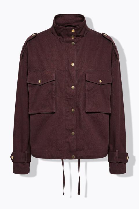 Actual product image Studio Untold Utility-Jacke, oversized, grosse Taschen, Stehkragen (58)