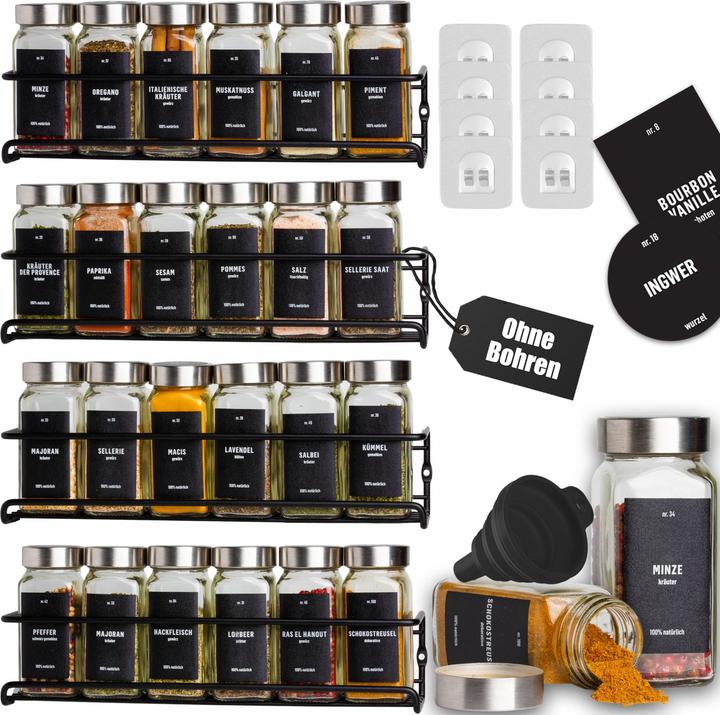 Deco haus Gewürzregal-Set zum Aufhängen