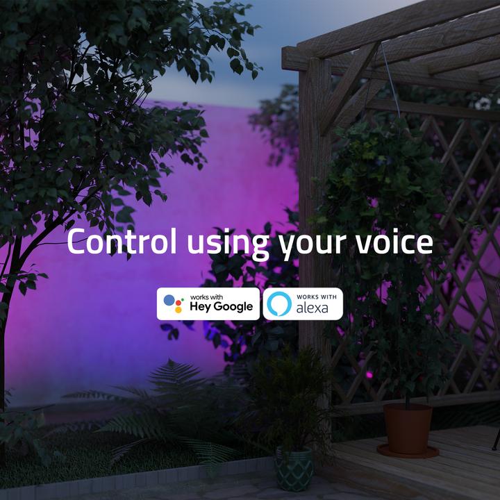Actual product image Hombli Outdoor Smart Spot Light - Single (300 lm, IP65)