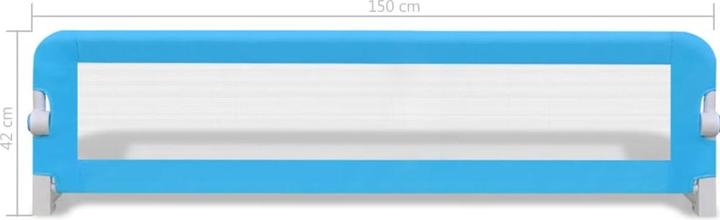 Produktbild vidaXL Bettschiene (150 x 36.50 x 42 cm)