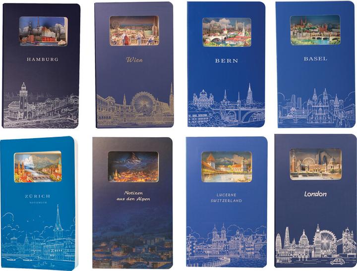 Immagine prodotto Taccuino 3D (Righe, Copertina rigida)