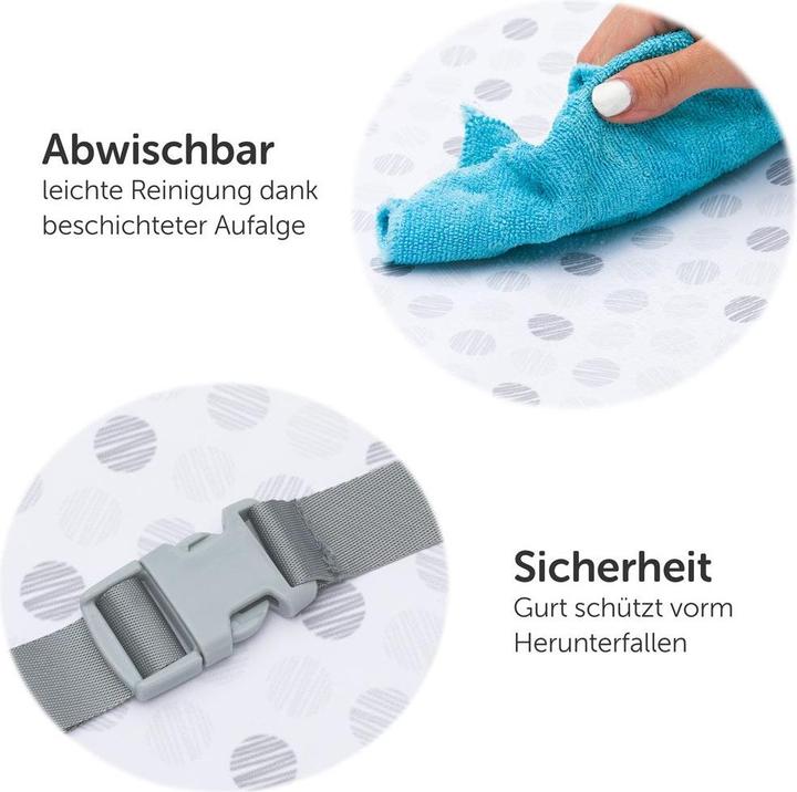 Immagine prodotto Fillikid Combinazione per bagno e cambio pannolini Dispositivo mobile per cambio pannolini con scomparti -