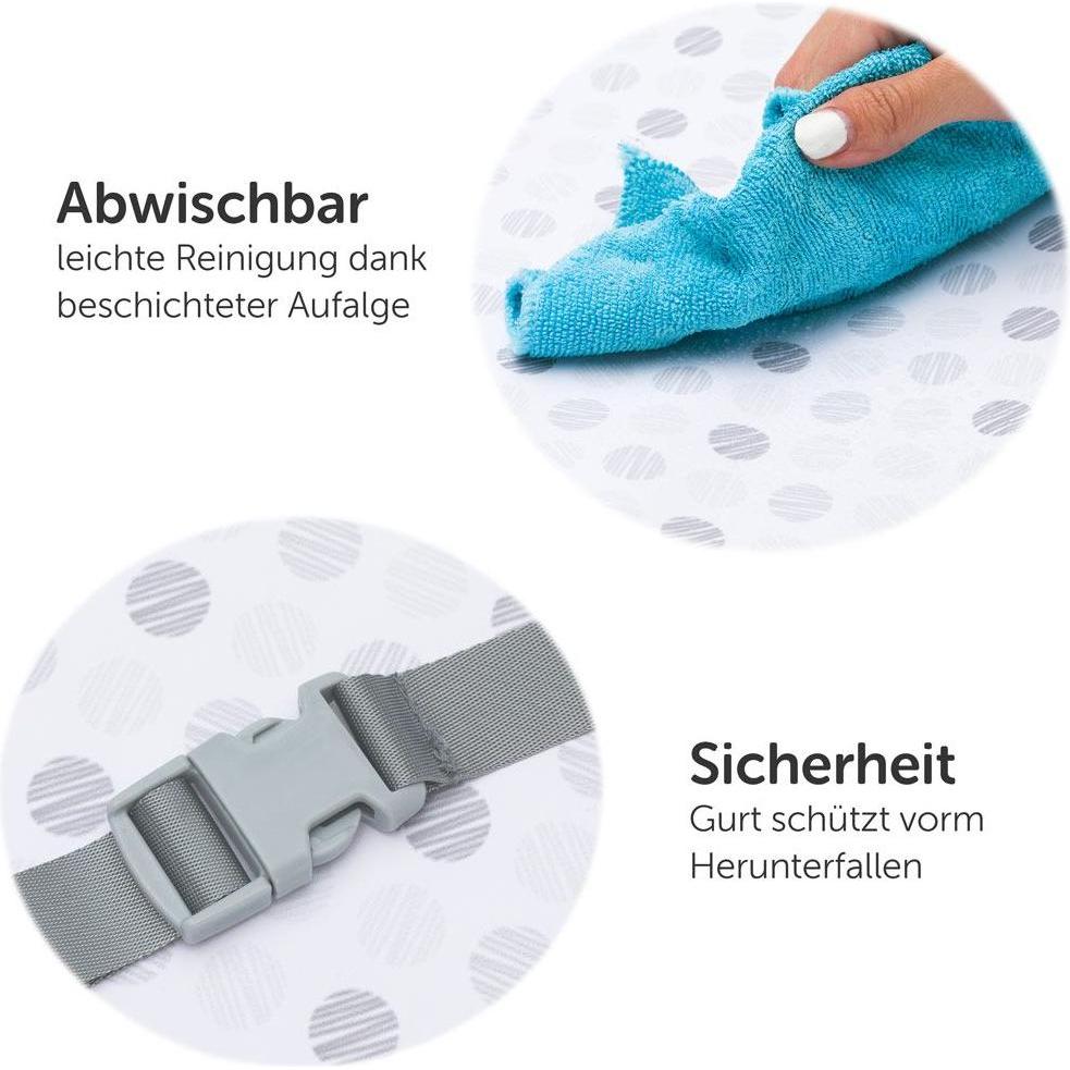 Thumbnail - Fillikid Bade-Wickel-Kombinationen Mobile Wickel-Kombi mit Fächern - Exklusiv Circle -