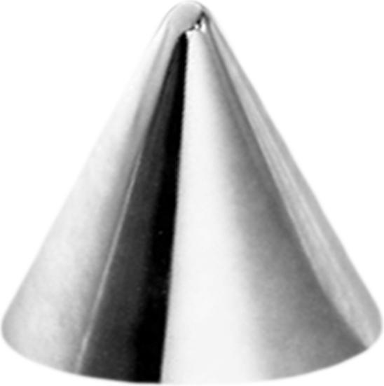 Image du produit Star Piercing Micro Cone argent (sans laiton, Acier chirurgical 316L)