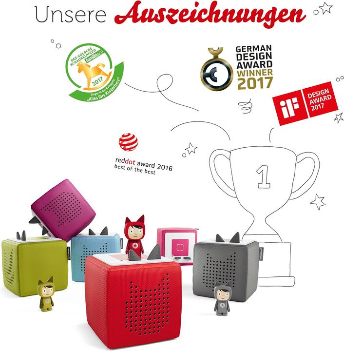 Actual product image Tonies Favourite Children's Songs - Animal Songs (Relaunch) (German)