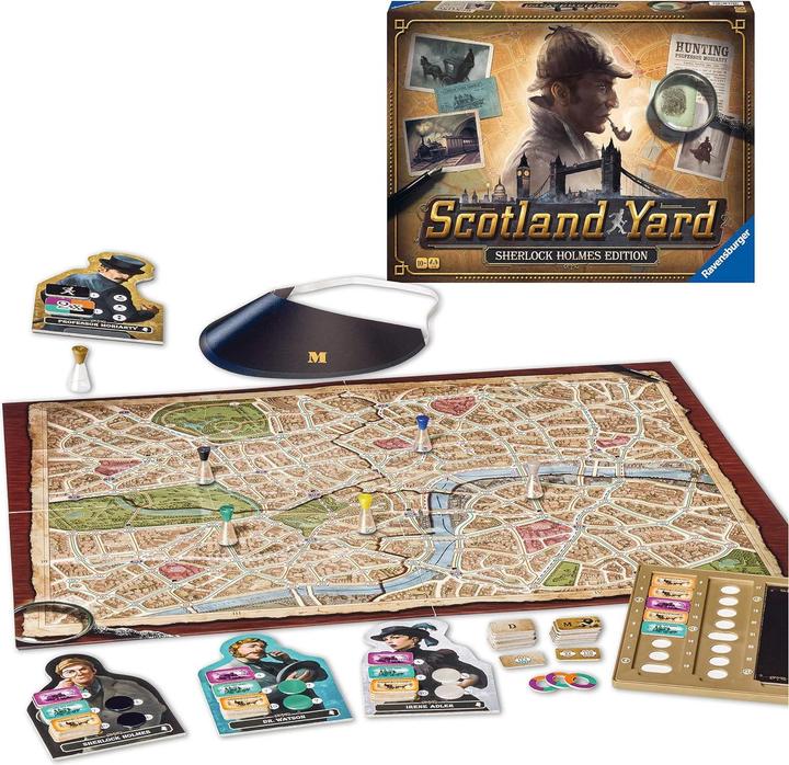 Image du produit Ravensburger Sherlock Holmes Scotland Yard (Allemand, Espagnol, Français, Néerlandais, Italien, Anglais)