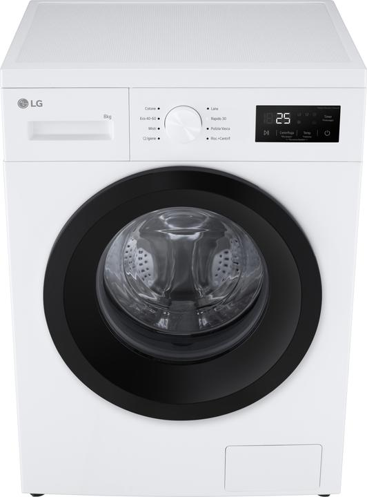 Produktbild LG Waschmaschine Weiss, 1400 Umin, A ITModell (8 kg)