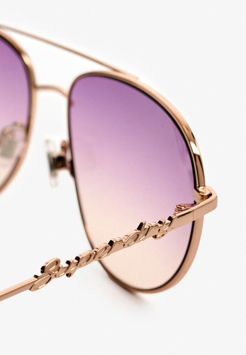 Actual product image Superdry Women’s gradient aviator sunglasses