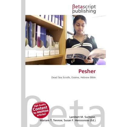 Thumbnail - Pesher, Sachbücher von Lambert M. Surhone, Miriam T. Timpledon, Susan F. Marseken