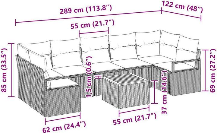 Actual product image vidaXL Moses