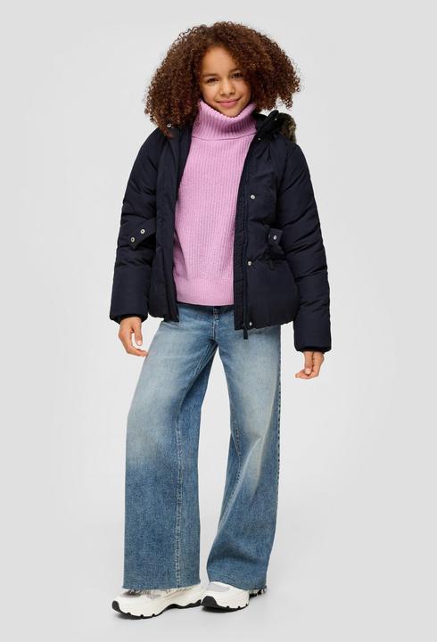 Produktbild S.Oliver Outdoor-Jacke Wattierte Jacke mit Fleece-Futter (L)