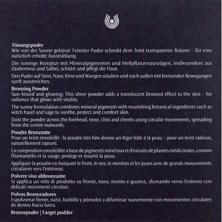Actual product image Dr. Hauschka bronzing powder (No. 01 Bronze, Bronzer, 57 g)