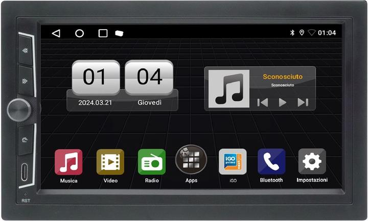 Produktbild Phonocar Mediastation Android Extra kompakt 6,75“ (Android Auto)