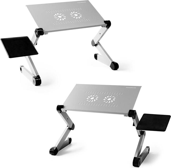 Actual product image InnovaGoods Adjustable laptop table with multiple positions Omnible