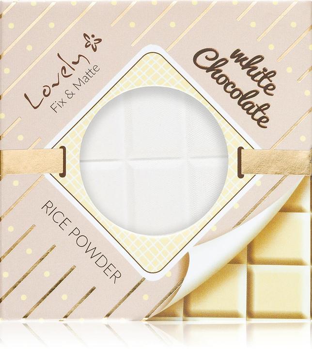 Actual product image Lovely White Chocolate Rice Powder (Transparent)