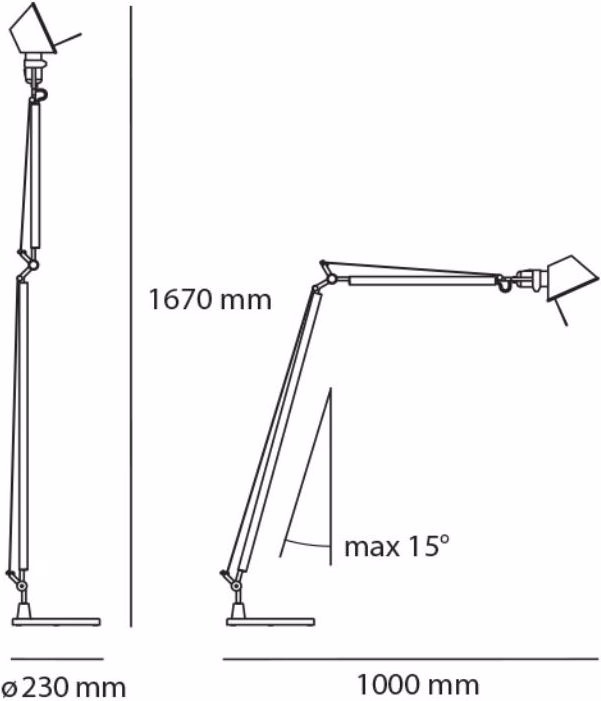 Produktbild Artemide Tolomeo (E27)