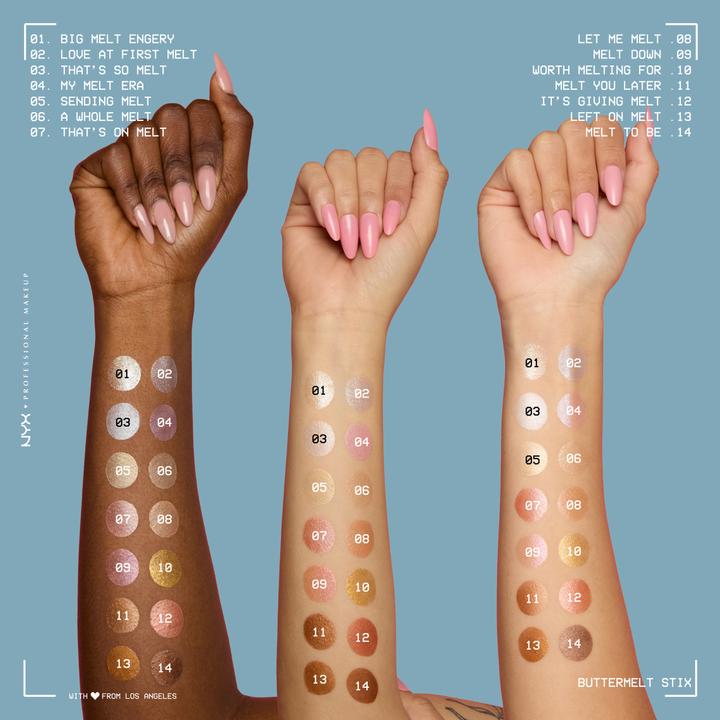 Produktbild NYX Professional Make-Up Nyx Buttermelt (#D19151, 12 Its Giving Melt, Highlighter, 5 ml)