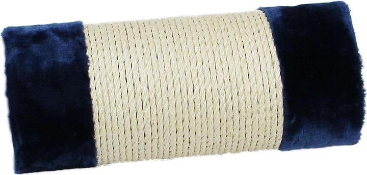 Produktbild Swisspet Säule Sisal mit Plüsch, blau D=15x40cm (17 cm, Beige, Blau)
