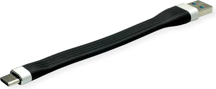 Produktbild Roline USB A—Usb C (0.11 m, USB 3.2 Gen 1, 15 W)