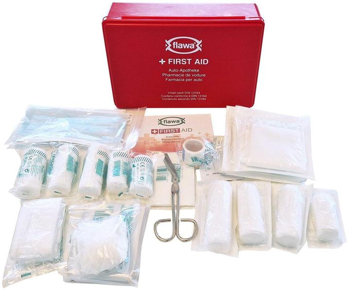 Actual product image Flawa Auto-Apotheke nach DIN 13164 (Car pharmacy)