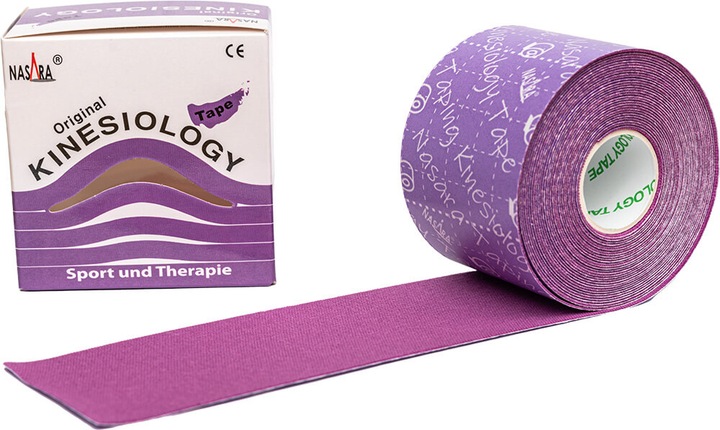 Actual product image Nasara Kinesiology tape 5cmx5m