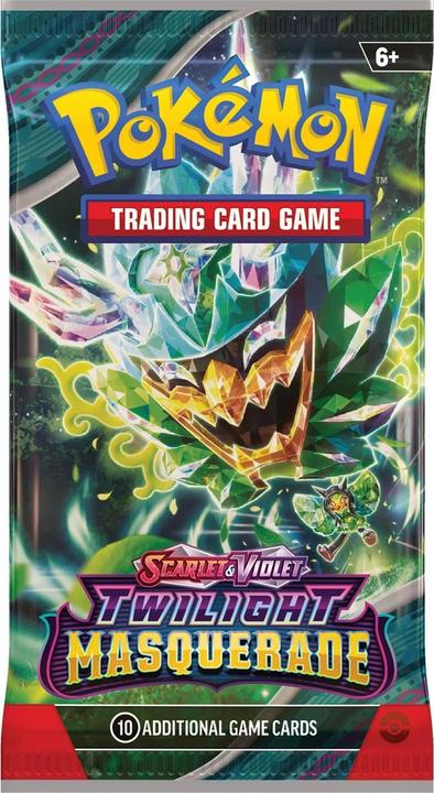 Immagine prodotto Pokémon Twilight Masquerade (Inglese, Display del booster)