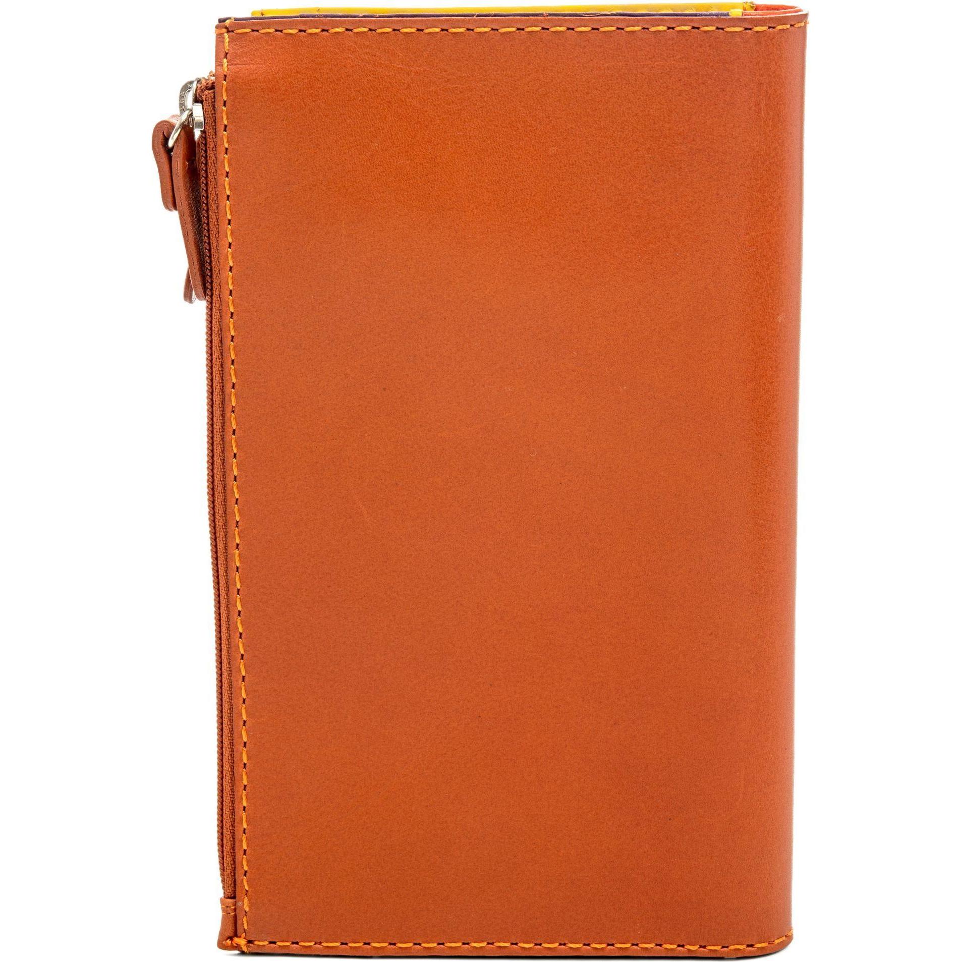 Mywalit, Damen, Portemonnaie, Geldbörse Leder 11 cm, Grau