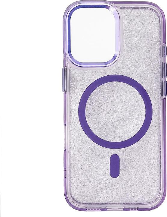 Image du produit Wozinsky Glitter Case MagSafe for Samsung Galaxy S24 FE - Purple with Glitter (Samsung Galaxy S24 FE)