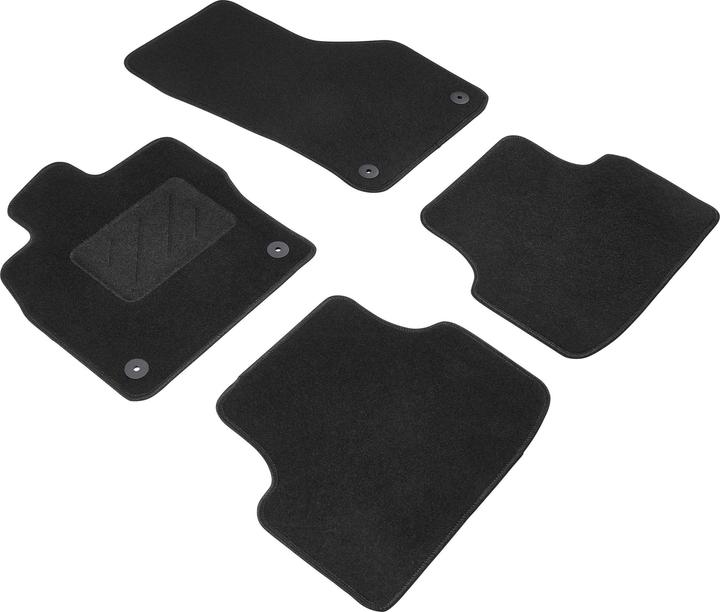 Walser Tappetini per Skoda Octavia IV 01/2020-oggi, Octavia IV Combi 11/2019-oggi (2 tappetini anteriori + 2 tappetini posteriori)