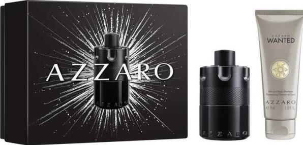 Immagine prodotto Azzaro Set regalo The Most Wanted EDT 50 ml e Shampoo per capelli e corpo Wanted 75 ml 50ml (Set profumo)