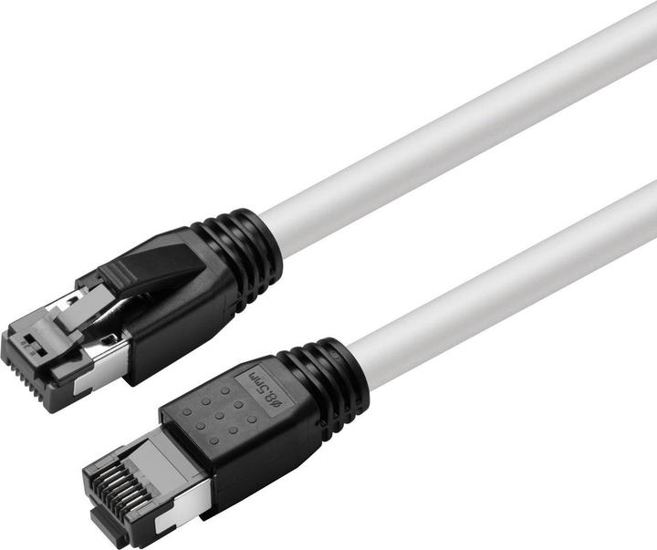 Actual product image MicroConnect CAT8.1 S/FTP 5m White LSZH (S/FTP, CAT8.1, 5 m)