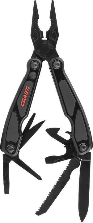 Actual product image Coast LED145 LED Pocket Pliers Pocket knife & multi-function tool - in transparent packaging (10 Functions)