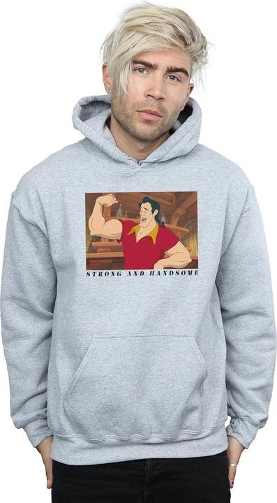 Actual product image Disney Mens Beauty And The Beast Handsome Brute Hoodie (S)