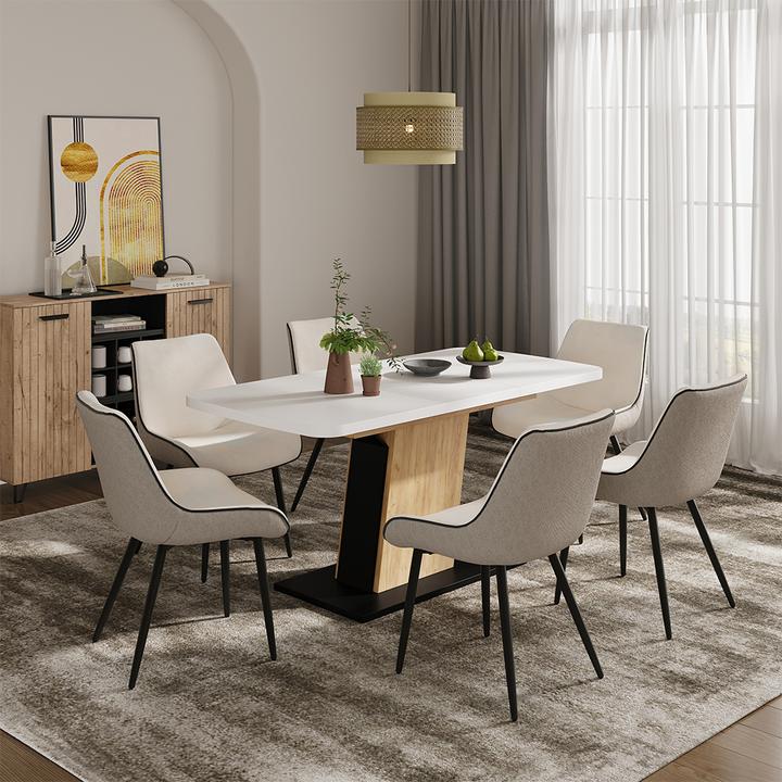 Actual product image Vicco Fenaro dining room table (120 x 80 x 77.30 cm)