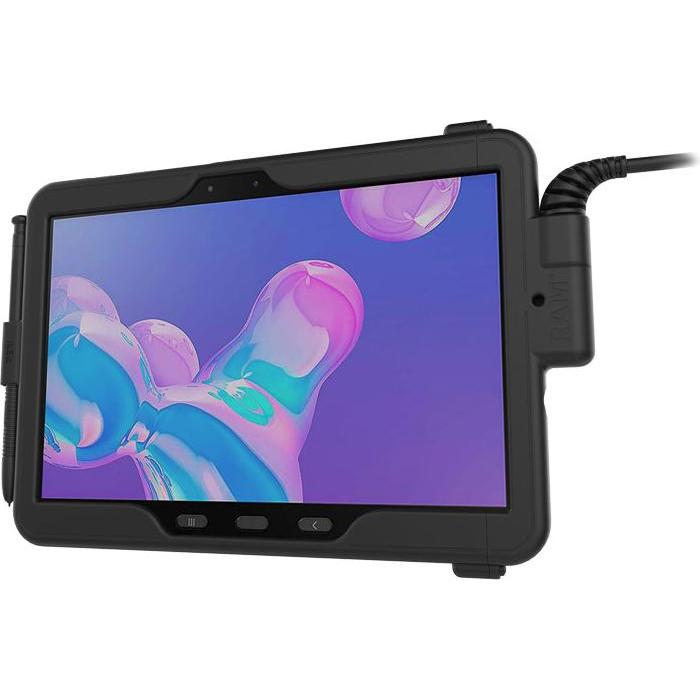 Thumbnail - RAM Mounts Unpkd RAM Tough-Case With (Galaxy Tab Active Pro), Tablet Hülle, Schwarz
