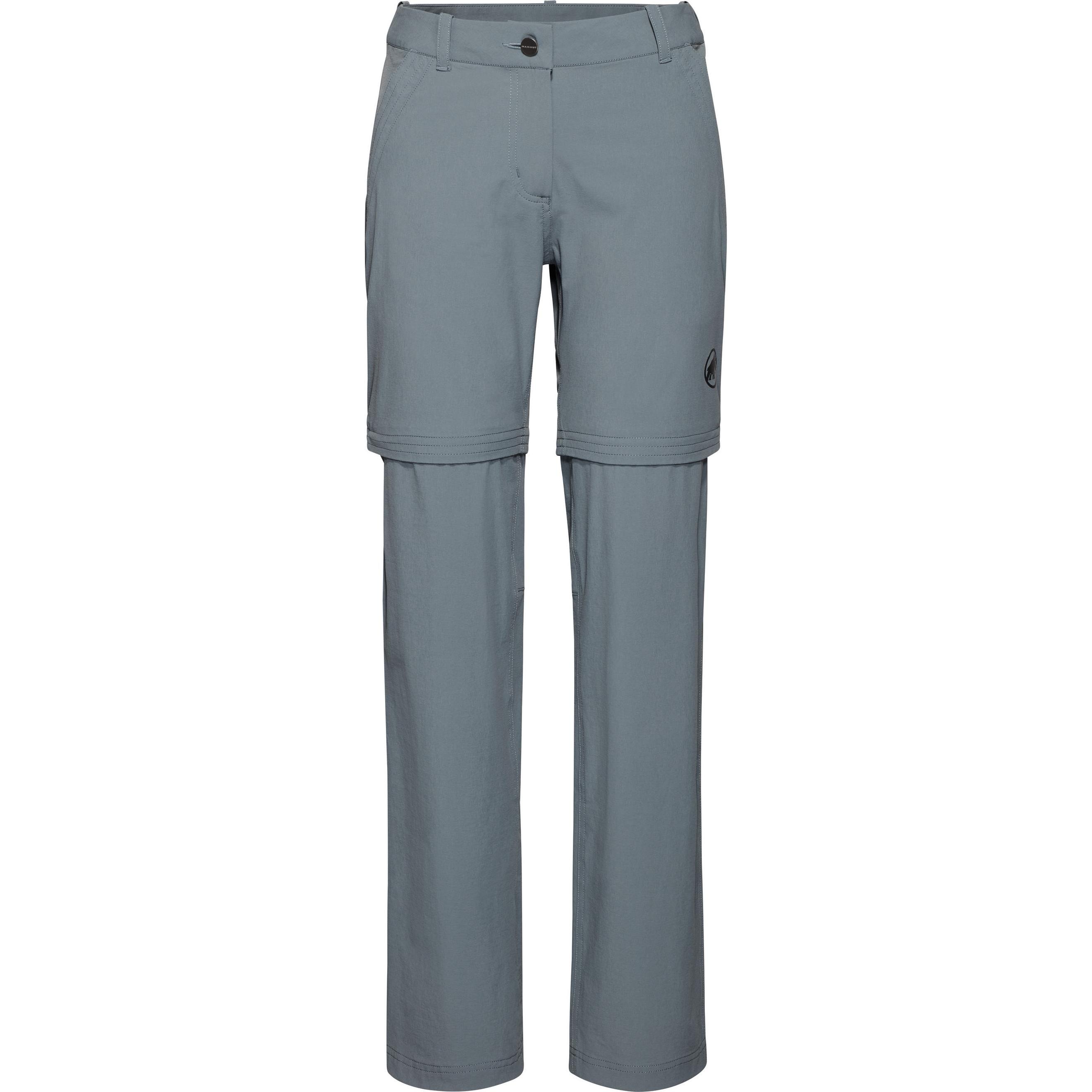 Mammut, Damen, Outdoorhose, Hiking V Zip Off Pants Women (34), Grau, 34
