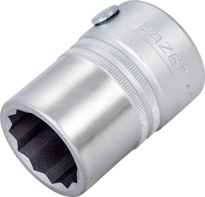 Immagine prodotto HAZET Inserto chiave a bussola ∙ a doppio esagono 1000Z-24 ∙ Attacco quadro, cavo, 20 mm (3/4 di po… (24 mm)