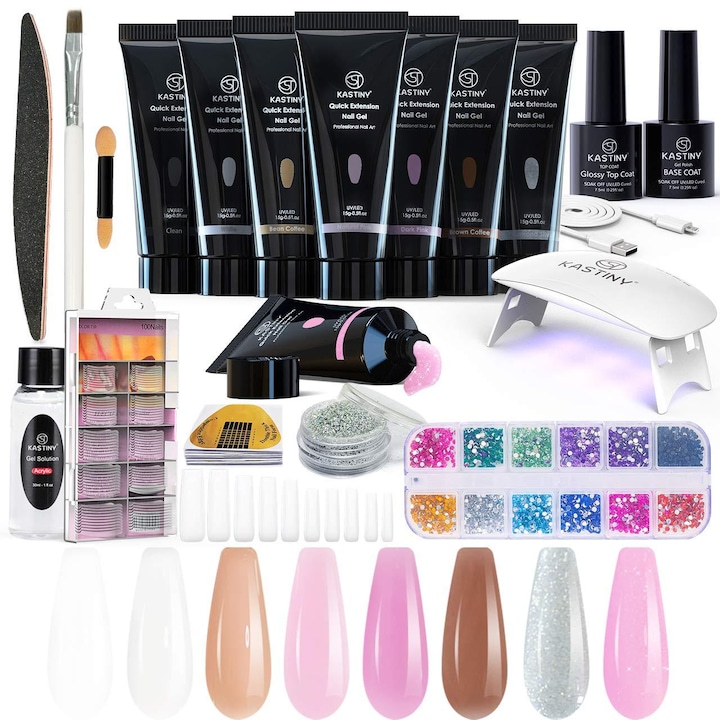 Produktbild Kastiny Nagelverlängerung Kit (Set, Multicolor)